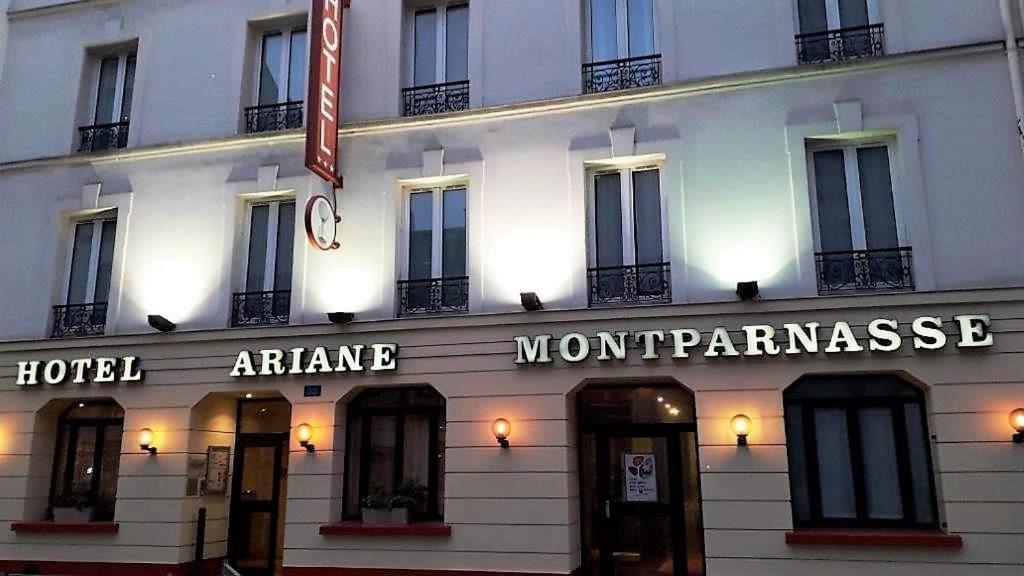 Hotel Ariane Montparnasse By Patrick Hayat Paris Bagian luar foto